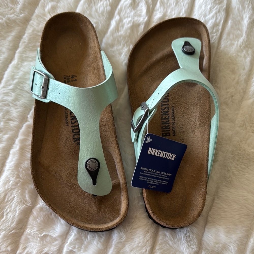 Birkenstock Mint Green Sandals